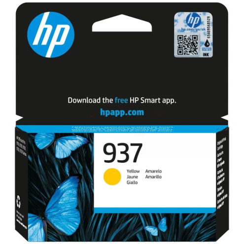 ORIGINAL HP 937 Druckkopfpatrone gelb 800 Seiten (4S6W4NE)