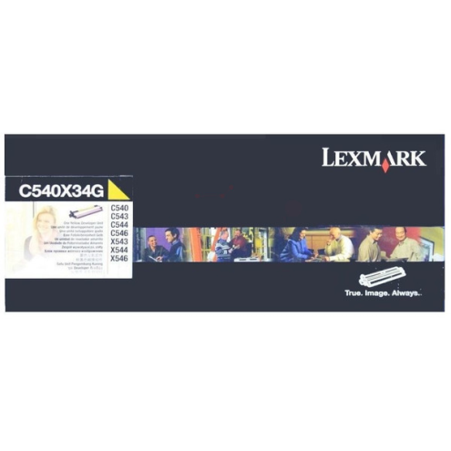 ORIGINAL LEXMARK C540X34G Entwicklereinheit gelb 30.000 Seiten/5%