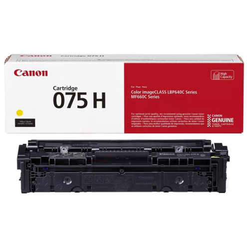ORIGINAL CANON 075H Tonerkartusche gelb High-Capacity 2.500 Seiten (6366 C 002)
