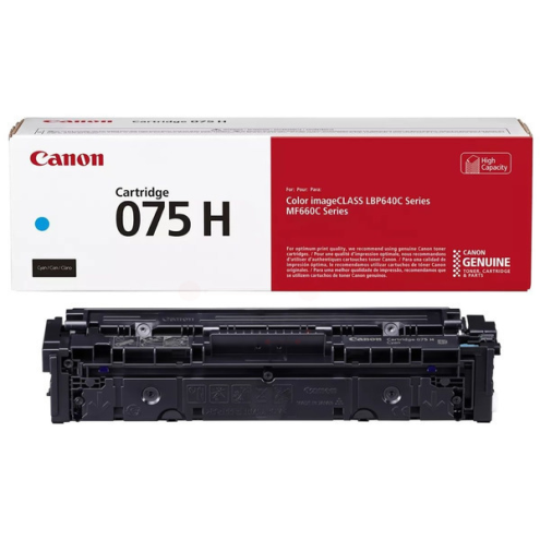 ORIGINAL CANON 075H Tonerkartusche cyan High-Capacity 2.500 Seiten (6368 C 002)