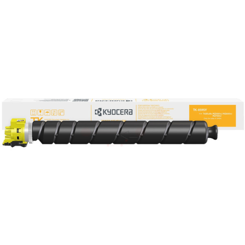 ORIGINAL KYOCERA TK8595Y Toner-Kit gelb High-Capacity 24.000 Seiten (1T0C2GANL0)
