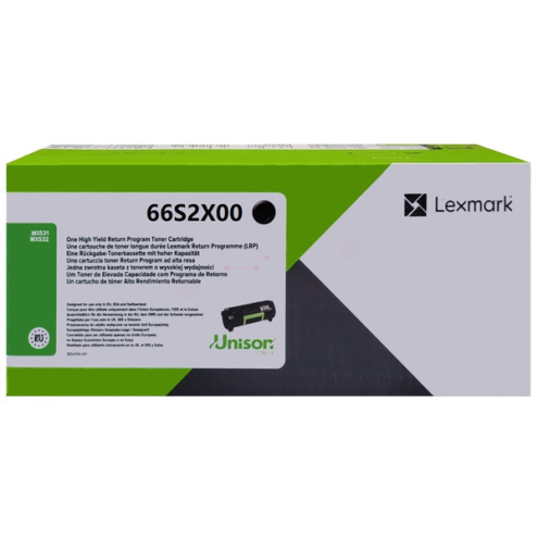ORIGINAL LEXMARK 66S2X00 Toner-Kit High-Capacity return program 31.000 Seiten
