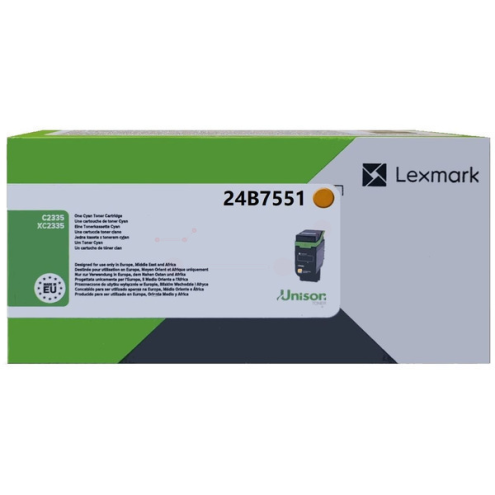 ORIGINAL LEXMARK 24B7551 Toner-Kit gelb 11.700 Seiten