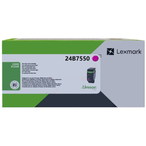 ORIGINAL LEXMARK 24B7550 Toner-Kit magenta 11.700 Seiten