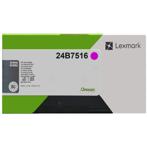 ORIGINAL LEXMARK 24B7516 Toner-Kit magenta 14.200 Seiten