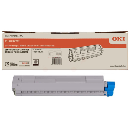 ORIGINAL OKI 46606518 Toner-Kit schwarz 8.500 Seiten