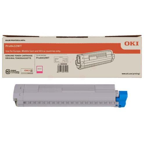 ORIGINAL OKI 46606506 Toner-Kit magenta 10.000 Seiten