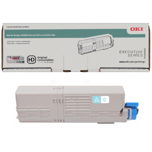ORIGINAL OKI 46490623 Toner-Kit cyan 6.000 Seiten