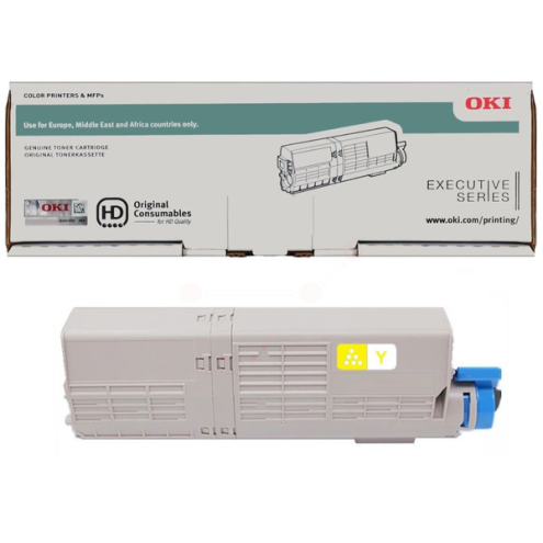 ORIGINAL OKI 46490621 Toner-Kit gelb 6.000 Seiten