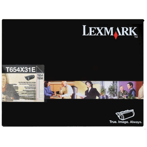 ORIGINAL LEXMARK T654X31E Tonerkartusche schwarz extra High-Capacity corporate 36.000 Seiten/5%