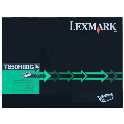 ORIGINAL LEXMARK T650H80G Tonerkartusche schwarz remanufactured 25.000 Seiten/5%