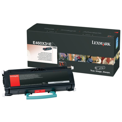 ORIGINAL LEXMARK E460X31E Toner schwarz extra High-Capacity corporate 15.000 Seiten/5%