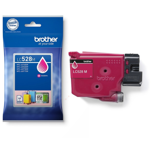 ORIGINAL BROTHER LC528M Tintenpatrone magenta extra High-Capacity 5.000 Seiten