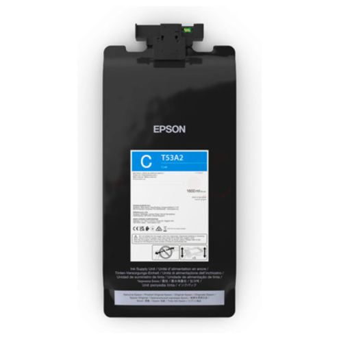 ORIGINAL EPSON C13T53A200 Tintenpatrone cyan 1.600,00 ml