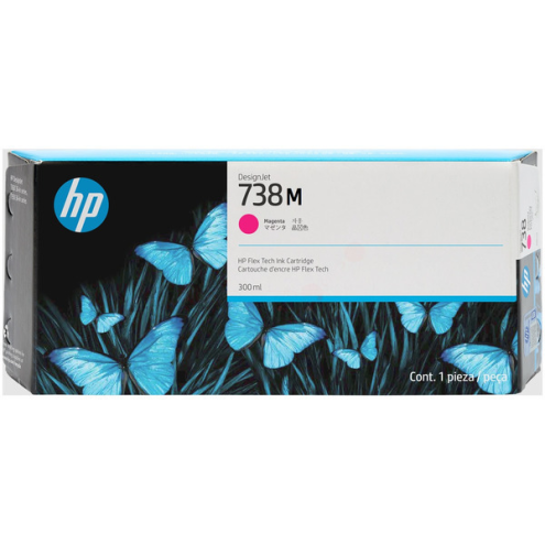 ORIGINAL HP 738M Tintenpatrone magenta 300,00 ml (676N0A)