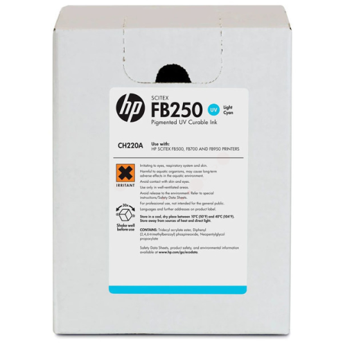 ORIGINAL HP FB250 Tintenpatrone cyan hell 3.000,00 ml (CH 220 A)