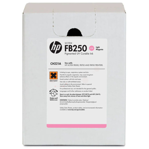 ORIGINAL HP FB250 Tintenpatrone magenta hell 3.000,00 ml (CH 221 A)