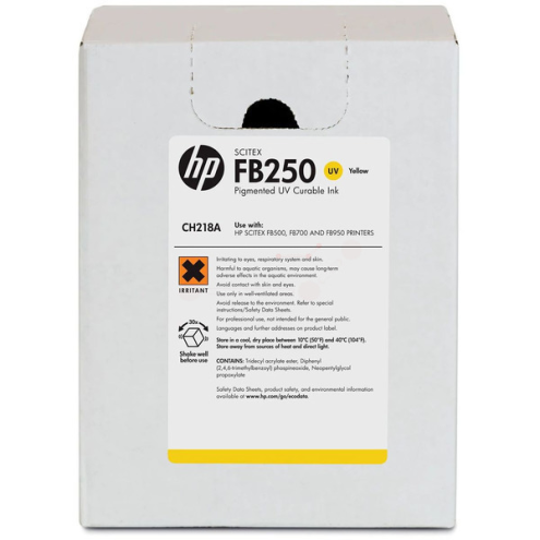 ORIGINAL HP FB250 Tintenpatrone gelb 3.000,00 ml (CH 218 A)