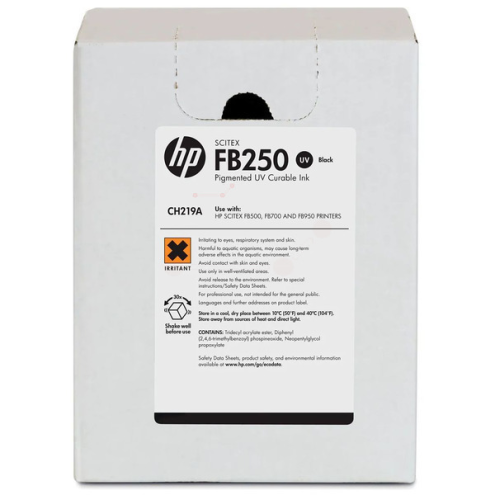 ORIGINAL HP FB250 Tintenpatrone schwarz 3.000,00 ml (CH 219 A)