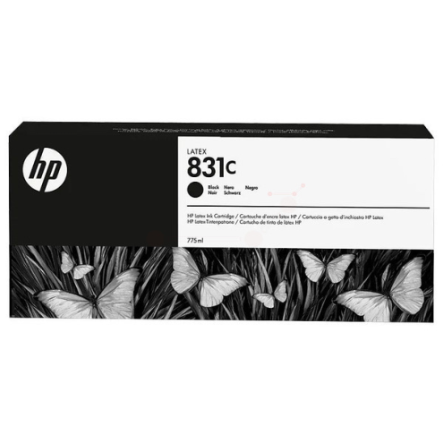 ORIGINAL HP 831C Tintenpatrone schwarz Latex 775,00 ml (CZ 694 A)