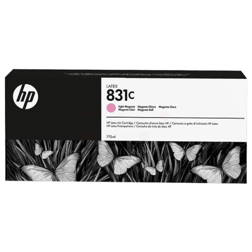 ORIGINAL HP 831C Tintenpatrone magenta hell Latex 775,00 ml (CZ 699 A)