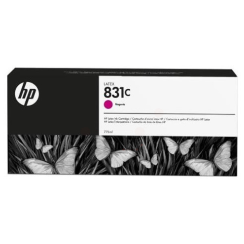 ORIGINAL HP 831C Tintenpatrone magenta Latex 775,00 ml (CZ 696 A)