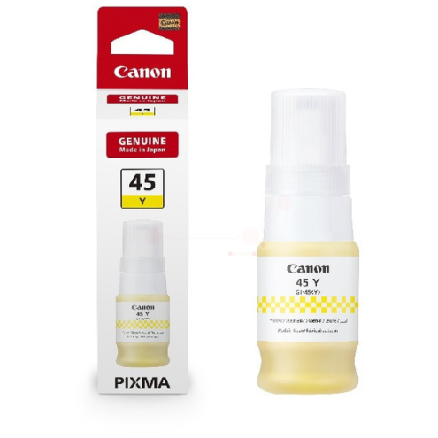 ORIGINAL CANON GI45Y Tintenflasche gelb 3.000 Seiten, 40,00 ml (6287 C 001)