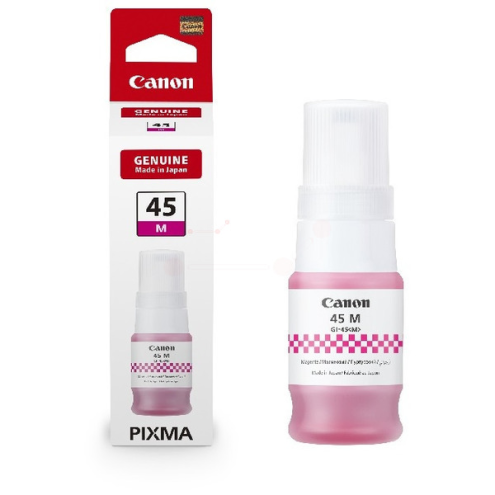 ORIGINAL CANON GI45M Tintenflasche magenta 3.000 Seiten, 40,00 ml (6286 C 001)