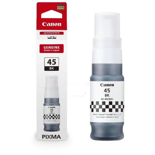 ORIGINAL CANON GI45BK Tintenflasche schwarz 3.000 Seiten, 70,00 ml (6288 C 001)