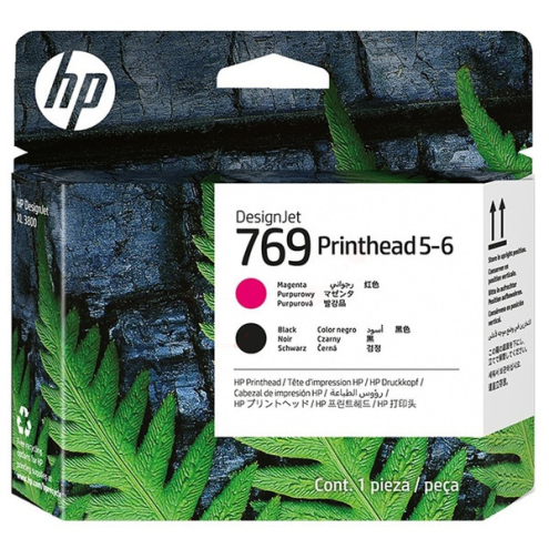 ORIGINAL HP 769 Druckkopf magenta / schwarz 5-6 (7K5U7A)