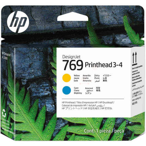 ORIGINAL HP 769 Druckkopf cyan / gelb 3-4 (7K5U6A)