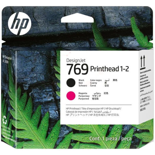 ORIGINAL HP 769 Druckkopf schwarz / magenta 1-2 (7K5U5A)