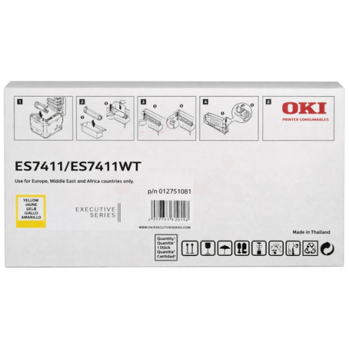 ORIGINAL OKI 01275101 Drum Kit gelb 20.000 Seiten