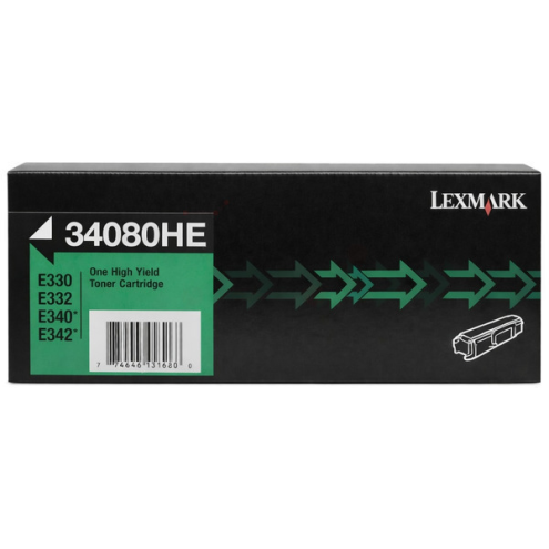 ORIGINAL LEXMARK 34080HE Toner schwarz corporate 6.000 Seiten