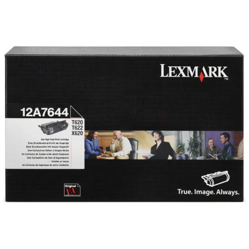 ORIGINAL LEXMARK 12A7644 Tonerkartusche schwarz corporate 30.000 Seiten