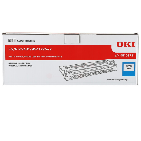 ORIGINAL OKI 45103721 Drum Kit cyan 40.000 Seiten