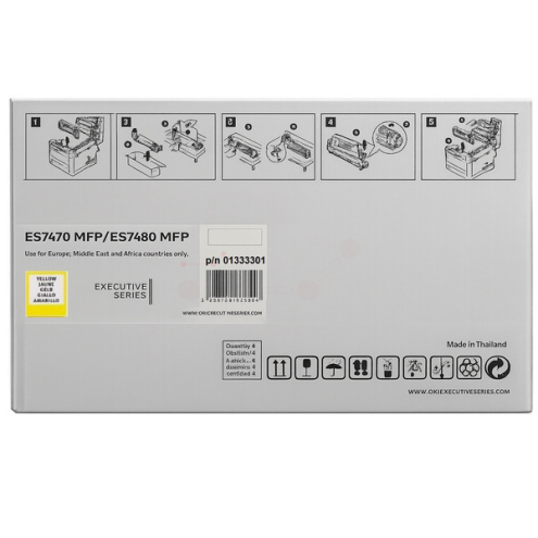 ORIGINAL OKI 01333301 Drum Kit gelb EP 30.000 Seiten