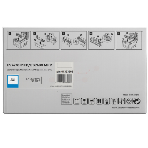 ORIGINAL OKI 01333303 Drum Kit cyan EP 30.000 Seiten