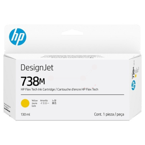 ORIGINAL HP 738M Tintenpatrone gelb 130,00 ml (A24VPA)