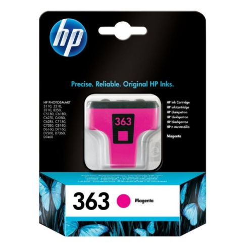 ORIGINAL HP 363 Tintenpatrone magenta 380 Seiten, 3,50 ml (C 8772 EE)