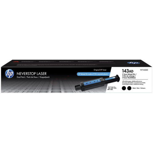 ORIGINAL HP 143AD Toner-Kit Doppelpack 2.500 Seiten, VE=2 (W 1143 AD)