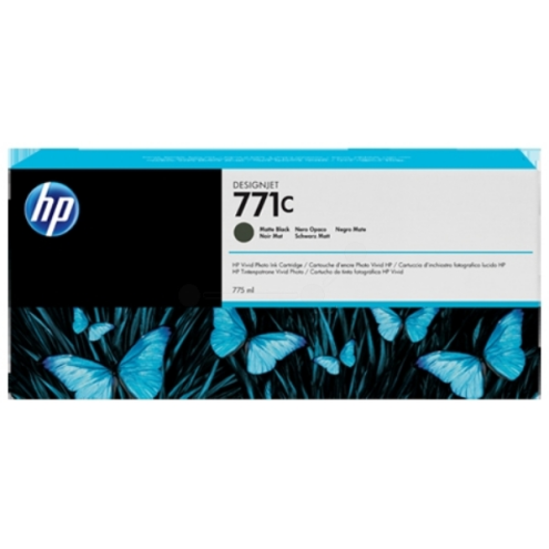ORIGINAL HP 771C Tintenpatrone schwarz matt 775,00 ml (B6Y07A)