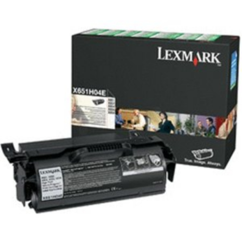 ORIGINAL LEXMARK X651H04E Tonerkartusche schwarz return program 25.000 Seiten/5%