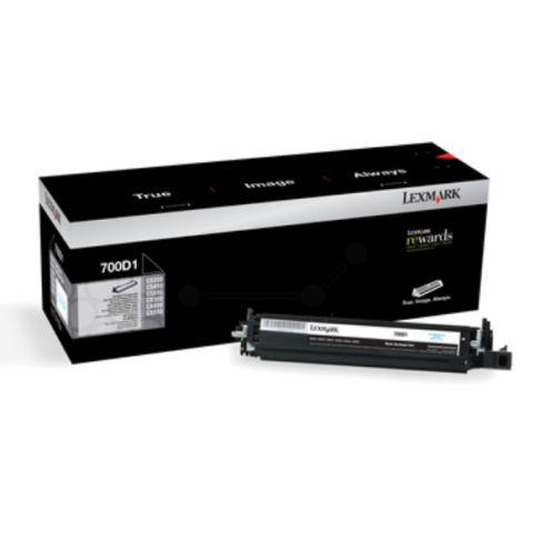 ORIGINAL LEXMARK 700D1 Entwicklereinheit schwarz 40.000 Seiten (70C0D10)