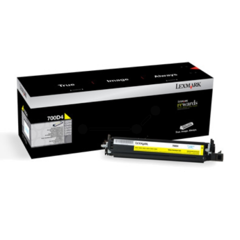 ORIGINAL LEXMARK 700D4 Entwicklereinheit gelb 40.000 Seiten (70C0D40)