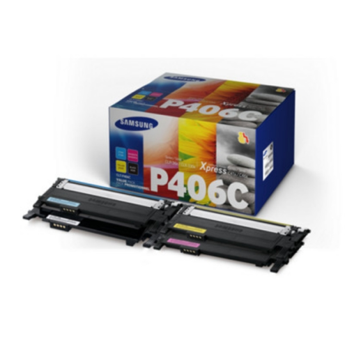ORIGINAL HP CLTP406C Toner Value-Kit (Bk,C,M,Y) 1500pg + 3x1000pg (SU 375 A)