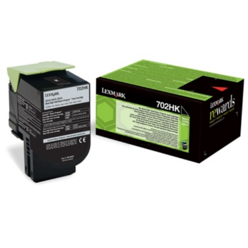 ORIGINAL LEXMARK 702HK Toner-Kit schwarz return program 4.000 Seiten (70C2HK0)