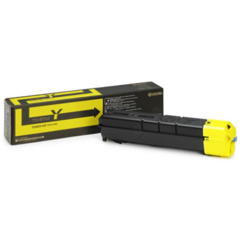 ORIGINAL KYOCERA TK8705Y Toner-Kit gelb 30.000 Seiten (1T02K9ANL0)