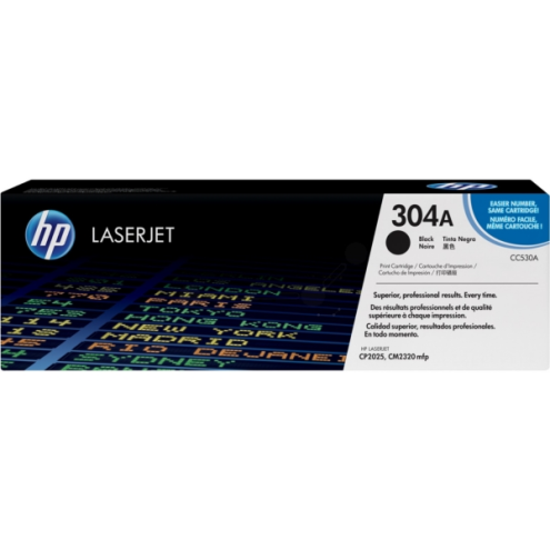 ORIGINAL HP 304A Tonerkartusche schwarz 3.500 Seiten (CC 530 A)