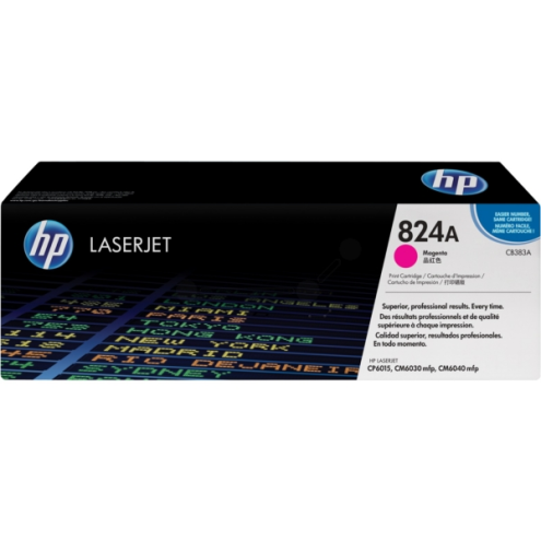 ORIGINAL HP 824A Toner magenta 21.000 Seiten (CB 383 A)